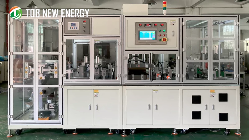 pouch cell case forming machine