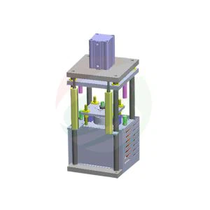 Máquina de sellado de baterías de litio pequeñas de laboratorio