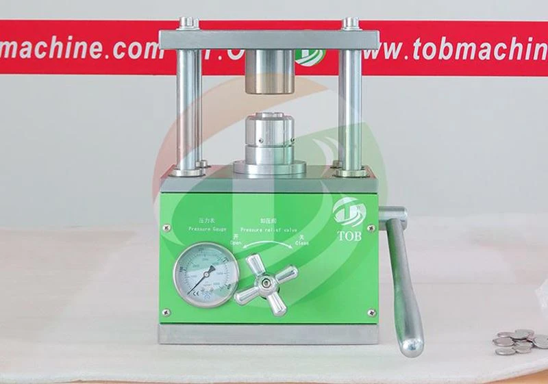 Máquina para prensar células de laboratorio