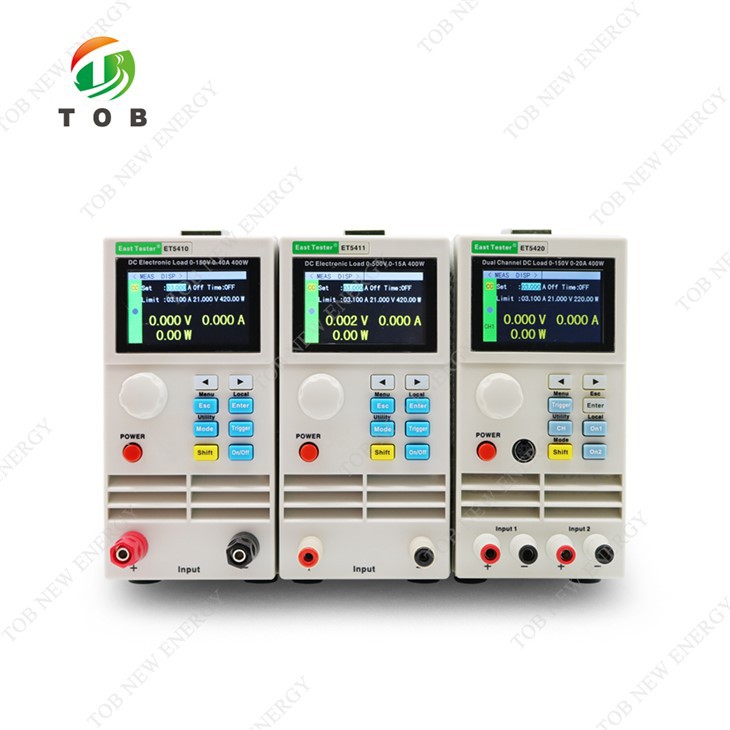 Probador de carga electrónico de CC programable de 400 W