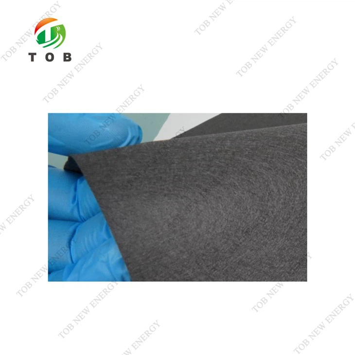 Tela de carbono para batería