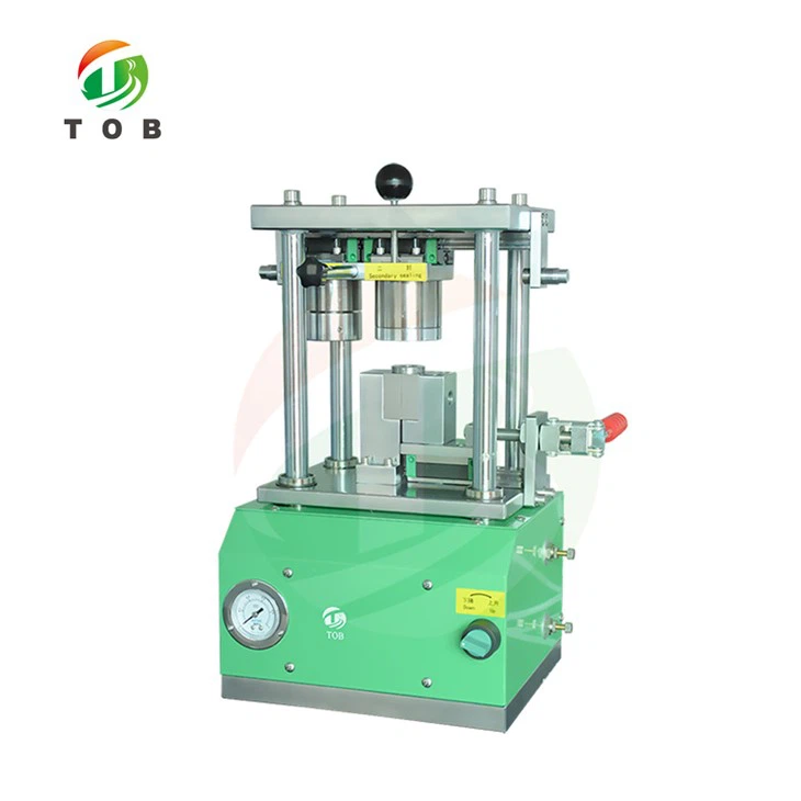 Pneumatic Cylindrical Battery Sealing Machine